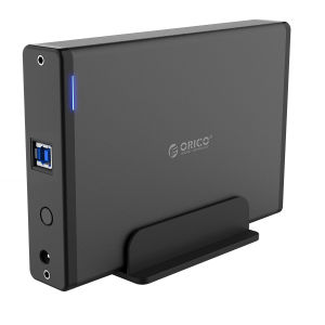 ORICO 3.5 inch HDD Case Type C/USB3.0 Hard Drive Enclosure SATA to USB3.1 External Hard Drive Reader for 2.5/3.5 HDD