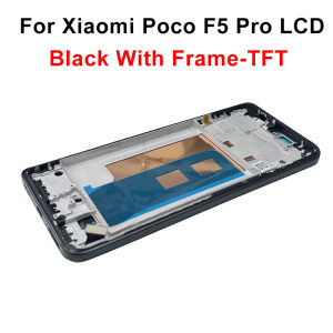 6.67" TFT For Xiaomi Poco F5 Display 23049PCD8G Touch Screen For Poco F5 Pro LCD 23013PC75G Digitizer Assembly Replacement Parts