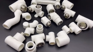 PPR White Fittings 1/2” (20mm) Male / Female Threaded Tee Adapter 20pcs
