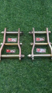 F-One Shark FOS Anting Shackle Per Daun Toyota Hilux Vigo Ukuran Tinggi 15Cm Premium