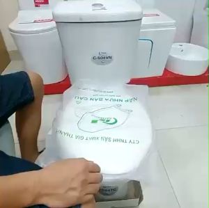 Nắp Bồn Cầu Màu Xanh biểnXanh ngọc - Nắp Bồn Cầu Nhựa Thông Dụng Với Hầu Hết Hết Các Loại Bồn Cầu Trên Thị Trường