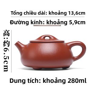 CANGHUTIANXIA | Bộ Đồ Trà Tím Bùn Yixing Handcrafted