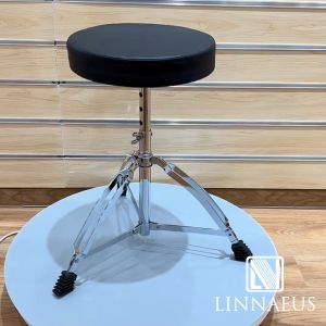 Mavies Drum Throne Stool Piano Drum Adjustable Chrome Padded suitable for any ages Heavy Duty