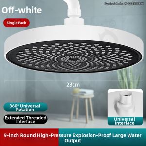 YEMO | Large Top Spray Pressurized Skin-soothing Shower Head