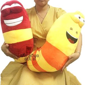 GẤU BÔNG SÂU TINH NGHỊCH GẤU BÔNG CHO BÉ MỀM MỊN AN TOÀN CAO CẤP HÀNG VIỆT NAM