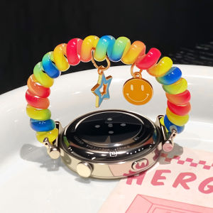 Uhada | Attractive Rainbow Elastic Replacement Strap For Huawei GT