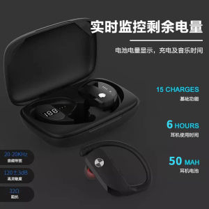 Sport Wireless Bluetooth Earphones T16 T17 Noise Reduction Hanging Ear Style Waterproof True Wireless Stereo Headsets