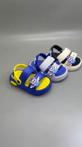 (Size 24-35) A01+75 IMPORT Sandal Anak Laki Laki Labubu Angel Sandal Selop Sendal Anak Karet Lentur