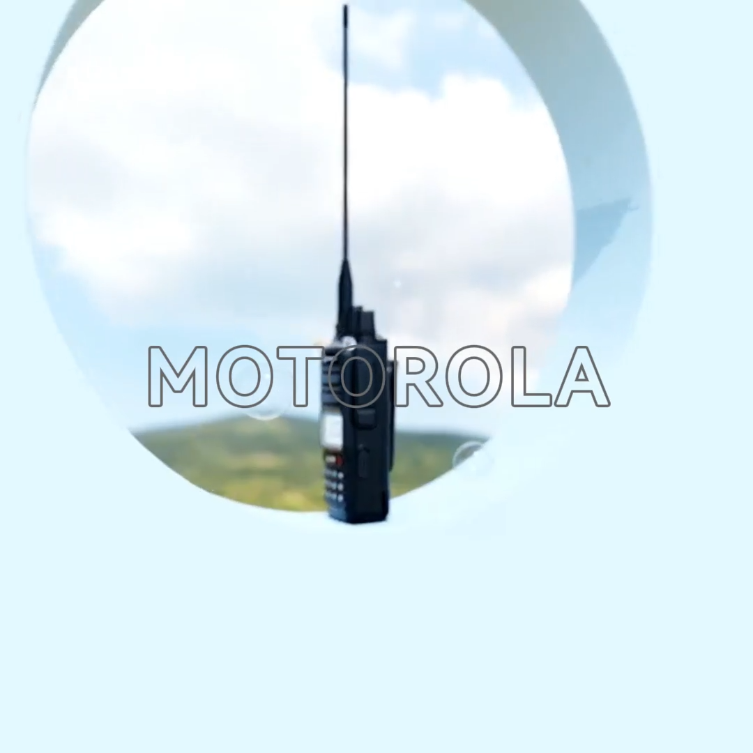 Bộ đàm 10KM Motorola 370S 128 Kêng 15W VHF/UHF 136-520Mhz Xuyên Vật Cản Cực Tốt - Pin Dung Lượng Cao 6800Mah