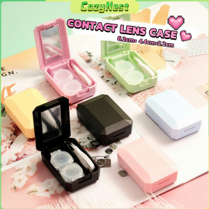 C.N. Contact Lens Case Portable Contact Lens Box Kit with Mirror & Remover Tool