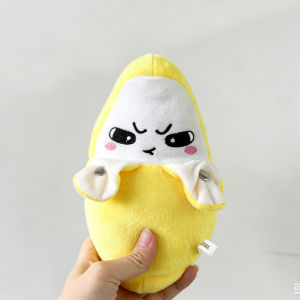 Bandai | New Interactive Musical Sensing Beat Plush Toys Fruit Musical Doll Fruit Sensing Beat Piano Electric Ragdoll Banana Strawberry