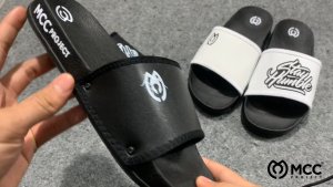 Sandal Slop Pria Wanita Terbaru Sendal Slide Slip On Motif Black Humble Casual Dewasa Selop Distro Kekinian 37-43