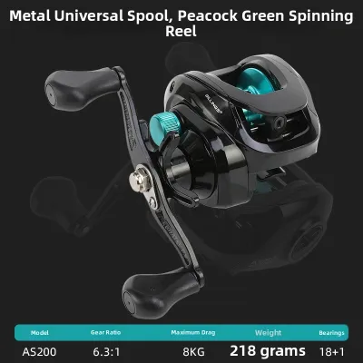billings | Anti-tangling Shallow Spool Versatile Light Fishing Reel