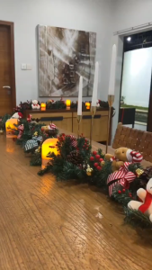 Garland - karangan bunga natal - Christmas