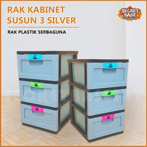 KABINET FAMILY SUSUN 3 - Lemari Laci Plastik / Lemari Susun Furniture