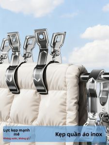 XUANG | Kẹp Quần Áo Inox Đa Năng
