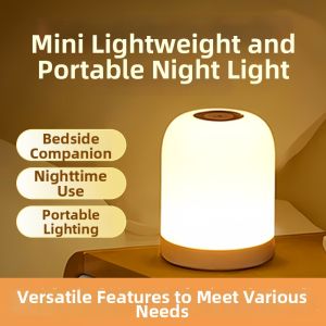 Rechargeable Touch Night Light Bedroom Bedside