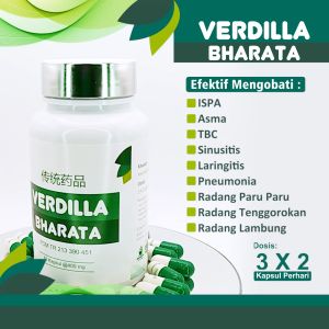 Obat Tbc Bronkhitis Paru Basah Herbal Verdilla Bharata 100% Asli