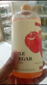 Cuka Apel Natureganic 500 ML | Apple Vinegar with Mother | Cuka Apel Organic 500 ML Original