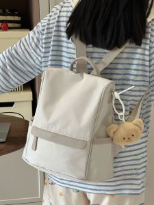 Japanese Style Ins Travel Lightweight Small Bookbag Womens Small Casual All-Match Commute Backpack Student Backpack