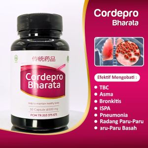 100% ORIGINAL - CORDEPRO BHARATA - OBAT GAGAL GINJAL BATU EMPEDU LIVER KOMPLIKASI