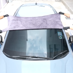 WACA ผ้าเช็ดรถยาว 140x70 cm Long Hair Wash N50 ขนฟู ผืนใหญ่ เหมาะกับรถยกสูง กระบะ รถตู้ SUV เช็ดหลังคารถ เช็ดรถ ซับน้ำดี W50 FSA ผ้าไมโครไฟเบอร์ ผ้าอเนกประสงค์