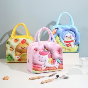 *Ready Stock* Insulated Lunch Bag Box Cooler Tote Bag Cooler Bag Leakproof Picnic Bag Reusable Lunch Bag- 3DLB ✅✅✅✅✅✅**** PRINTING CUSTOM LOGO AVAILABLE *****✅✅✅✅✅✅