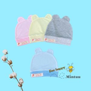 Nón sơ sinh tai thỏ chất liệu vải sợi tre thương hiệu MINTUU - Thời trang và đồ dùng cho trẻ em - Hana’s kids