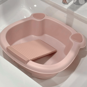 Thickened Integrated Laundry Tub with Built-In Washing Board Large Size Laundry Tub Just the One I Want Household Cleaning Tool