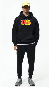 Hoodie Distro Cowok Band Pop Punk Skena Pria Warna Hitam Sweater Baju Hangat Restrong