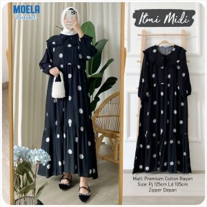 MIDI DRESS IMTI LD 105 by ORIGINAL MOELA BERLABEL