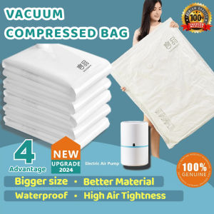 Travel Vacuum Storage Bag Resealable Vacuum Bags with Pump Storage Compression Bags