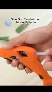 Glue Gun Tembak Lem Dolphin 20 Watt Murah Untuk Lem Stick Diameter 7 mm s/d 75 mm