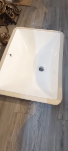 Chậu rửa mặt lavabo rửa mặt chậu rửa âm bàn LV025 MEN SỨ CAO CẤP CHỐNG BÁM BẨN - BẢO HÀNH 20 NĂM