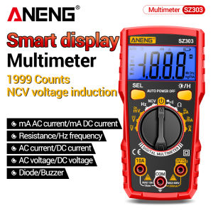 ANENG | ANENG SZ303 digital multimeter CAT III 600V NCV non-contact voltage detector suitable for DIY maintenance of primary electrician