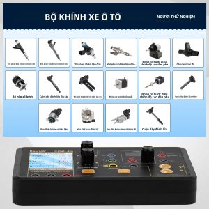 Máy Kiểm Tra Cuộn Đánh Lửa Tự Động QDB-4A Van Điện Từ Phun Nhiên Liệu Động Cơ Bước Ở Chế Độ Không Tải Thiết Bị Chẩn Đoán Máy Dò Lỗi Mô Phỏng Điều Khiển