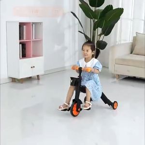 Xe Chòi Chân Đa Năng 10in1 Cho Bé-Xe Tập Đi Cho Bé Từ 1 Đến 6 Tuổi Kiêm Xe Scooter Chế Độ Tự Cân Bằng Và Chống Lật Đổ An Toàn Cho Bé