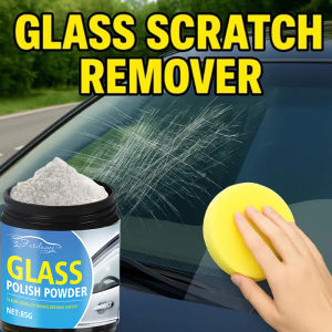 Chrome Plating Powder for Car Glass - Polishing Kit for Clear Vision Ideal for Vehicle and Home Windows High-Quality Polyester