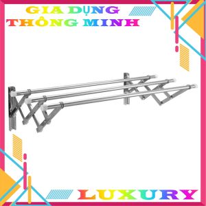Giàn Phơi Thông Minh Inox. Chống Rỉ Sét Chịu Lực Cao Inox Sang Trọng Thích Hợp Cho Căn Hộ Chung Cư Nhà Phố