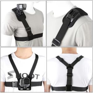 Universal Chest Cell Phone Holder: Mobile Phone Chest Strap Mount & GoPro Chest Harness Holder