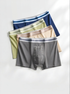 Baisina | Cotton Antibacterial Breathable Underwear Mens Boxers