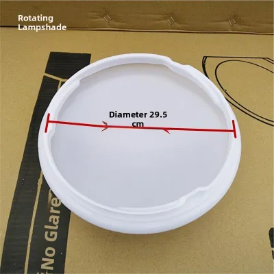 Round LED Ceiling Light Cover Acrylic