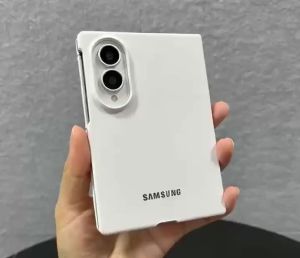 Samsung | Solid Color Skin Feel Phone Case For Samsung Galaxy Z Fold 8 Ultra Fold 8 7 6 5 4 3 Shockproof Protection Folding Cover