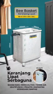 NAPOLLY Bee Basket - Keranjang Lipat Serbaguna by Napolly