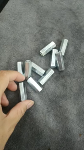 Ốc Nối Ren Trong Lục Giác M10 – Khớp Nối Ty Ren Bulong Thép Mạ Kẽm Dài 3cm Phụ Kiện Lắp Ghép Cơ Khí DIY