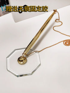 Creative Business Gift Pen Wedding Crystal Desktop Pen Contract Signing Fixed Pencil Case Base Meeting Signature Desktop Pen