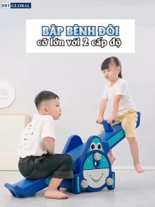 Bập bênh đôi hươu cao cổ 3 cấp độ BBT Global RK