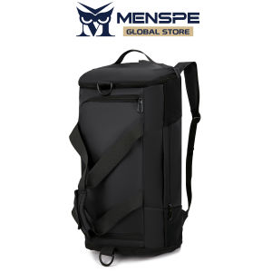 กระเป๋าท่องเที่ยวแฟชั่น MENSPE กระเป๋าเป้สะพายหลังกระเป๋าถือสะพายผู้ชายแห้งและเปียกกระเป๋าออกกำลังกายช่องแยกสายกระเป๋ากีฬา Training Gym เล่นกีฬาว่ายน้ำกระเป๋าออกกำลังกาย