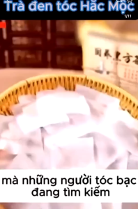 (túi 30 gói)TRÀ DƯỠNG ĐEN TÓC HẮC MỘC HÀNG CHUẨN GIẢM BẠC TÓC RUNG TÓC KÍCH THÍCH MỌC TÓC CHẮC KHỎE