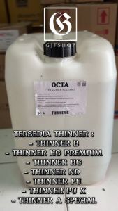 Thinner B Pengencer Cat Octa 20 Liter High Quality\\n\\n Apa itu Thinner B Pengencer Cat Octa 20 Liter High Quality?\\nThinner B Pengencer Cat Octa 20 Liter High Quality adalah produk berkualitas tinggi yang dirancang khusus untuk membantu proses pengecatan pada berbagai proyek konstruksi. Pengencer cat ini memiliki kelebihan dan manfaat yang signifikan dalam meningkatkan hasil akhir cat serta efisiensi kerja.\\n\\n Kelebihan Pengencer Cat Berkualitas Tinggi\\nPengencer cat berkualitas tinggi seperti Thinner B Pengencer Cat Octa 20 Liter High Quality memiliki beberapa kelebihan, antara lain:\\n\\n- Meningkatkan kualitas hasil akhir cat dengan warna yang lebih tajam dan jernih.\\n- Memudahkan proses pencampuran cat dengan perbandingan yang tepat.\\n- Memperpanjang waktu kerja cat sehingga memudahkan dalam pengerjaan proyek konstruksi.\\n\\n Manfaat Pengencer Cat untuk Proyek Konstruksi\\nPengencer cat seperti Thinner B Pengencer Cat Octa 20 Liter High Quality memiliki beberapa manfaat dalam proyek konstruksi, antara lain:\\n\\n- Meningkatkan efisiensi kerja dengan memudahkan proses pencampuran cat.\\n- Meningkatkan kualitas hasil akhir cat sehingga memperpanjang umur cat.\\n- Memudahkan dalam pengecatan area yang luas dan sulit dijangkau.\\n\\n Cara Menggunakan Thinner B Pengencer Cat Octa 20 Liter High Quality\\nBerikut adalah langkah-langkah pemakaian Thinner B Pengencer Cat Octa 20 Liter High Quality:\\n\\n1. Pastikan cat sudah dicampur dengan perbandingan yang tepat.\\n2. Tuangkan Thinner B Pengencer Cat Octa 20 Liter High Quality ke dalam wadah pencampuran.\\n3. Campurkan cat dan Thinner B dengan menggunakan alat pencampuran yang sesuai.\\n4. Aduk hingga rata dan periksa konsistensi cat.\\n\\nBerikut adalah beberapa tips dan trik untuk hasil optimal:\\n\\n- Gunakan alat pencampuran yang sesuai dengan jenis cat yang digunakan.\\n- Perhatikan perbandingan antara cat dan Thinner B untuk mendapatkan hasil yang maksimal.\\n- Aduk hingga rata sebelum digunakan untuk pengecatan.\\n\\n Pengencer Cat untuk Eksposur\\nThinner B Pengencer Cat Octa 20 Liter High Quality juga dapat digunakan untuk meningkatkan eksposur dalam proyek konstruksi. Berikut adalah beberapa cara untuk meningkatkan eksposur dengan Thinner B:\\n\\n- Gunakan Thinner B untuk menciptakan efek transparansi pada cat.\\n- Gunakan Thinner B untuk menciptakan efek gradasi warna pada cat.\\n- Gunakan Thinner B untuk menciptakan efek glossy pada cat.\\n\\nBerikut adalah perbandingan dengan pengencer cat lainnya:\\n\\n- Thinner B Pengencer Cat Octa 20 Liter High Quality memiliki kualitas yang lebih tinggi dibandingkan dengan pengencer cat lainnya.\\n- Thinner B Pengencer Cat Octa 20 Liter High Quality memiliki efek yang lebih baik dalam meningkatkan eksposur dibandingkan dengan pengencer cat lainnya.\\n\\n Keunggulan Thinner B Pengencer Cat Octa 20 Liter High Quality\\nBerikut adalah beberapa keunggulan Thinner B Pengencer Cat Octa 20 Liter High Quality dibandingkan dengan produk lainnya:\\n\\n- Kualitas yang lebih tinggi.\\n- Efek yang lebih baik dalam meningkatkan eksposur.\\n- Lebih mudah digunakan dalam proses pencampuran cat.\\n\\nBerikut adalah testimoni pengguna:\\n\\n\\\"Thinner B Pengencer Cat Octa 20 Liter High Quality benar-benar membantu saya dalam proses pengecatan proyek konstruksi. Hasil akhir cat yang saya dapatkan sangat memuaskan.\\\" - John Doe, Kontraktor Konstruksi\\n\\n Kesimpulan\\nThinner B Pengencer Cat Octa 20 Liter High Quality adalah produk berkualitas tinggi yang dirancang khusus untuk membantu proses pengecatan pada berbagai proyek konstruksi. Produk ini memiliki kelebihan dan manfaat yang signifikan dalam meningkatkan hasil akhir cat serta efisiensi kerja. Penggunaan Thinner B Pengencer Cat Octa 20 Liter High Quality dapat meningkatkan eksposur dalam proyek konstruksi dan memberikan hasil yang maksimal.\\\"\\n}\n}